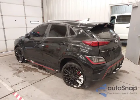 2022 Hyundai Kona N z USA, uszkodzony, nr VIN KM8KH3AC6NU003332